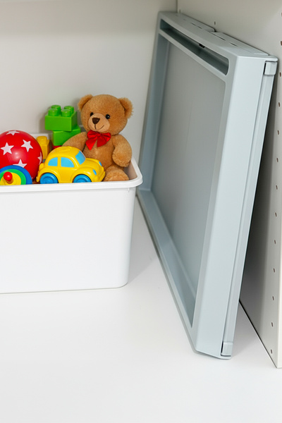 EVLE Folding Laptop Stand over Bed Sofa Work and Breakfast Table'Baby Blue'