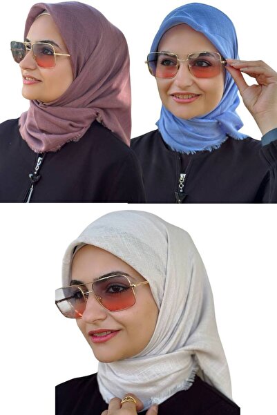 ALDAİR 3 قطع من الأوشحة المزخرفة بالكتابة والفلامنكو