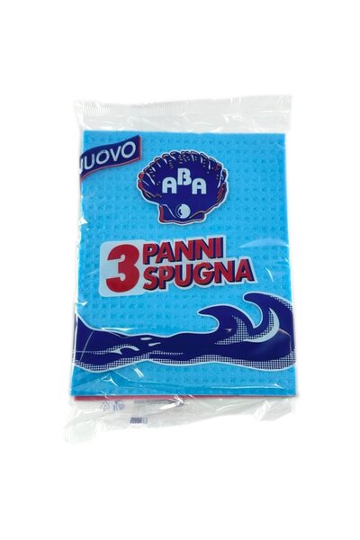 ABA Laveta absorbanta celuloza impregnata, 3 buc /set, 17 x 21 cm