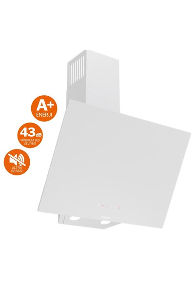 Ferre FryArt Volo Vitroseramik Elektrikli Sessiz Beyaz Ankastre Set (D078 - SA + Ms261 + XE63CB )