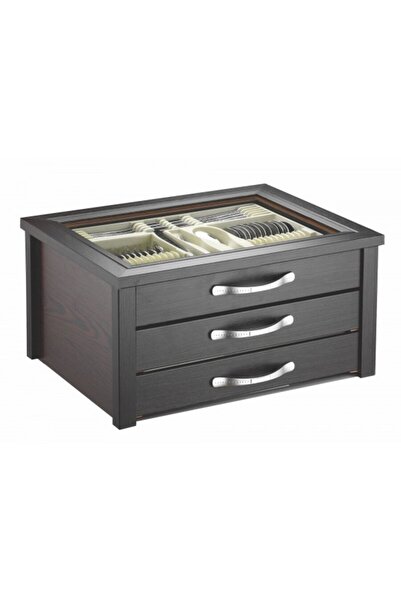Evimsaray 90 Piece Cutlery Set with Satin Matte Finish S-1609