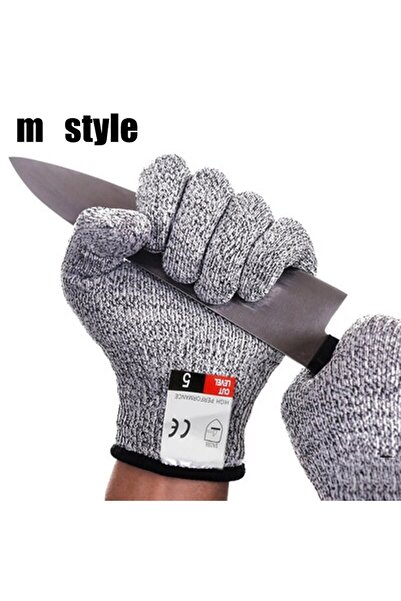 Choice a pair M A Pair Anti Cut Proof Gloves Hot Sale Grey Black Anti Cut Level 5 Safety Work Gloves Glass