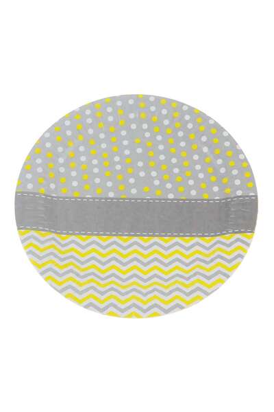 SHOPIENS Farfurii rotunde Art Deco, carton, D 23 cm, set 10 bucati