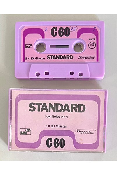 Plakevi İzmir Mor Popart Decor Cassette Tape (Original Period Edition Cassette)