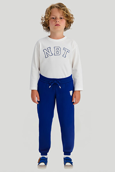 Nebbati Boy Saxe Tracksuit Bottom