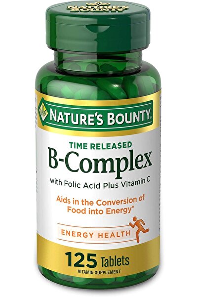 Nature's Bounty Time Release B-Complex Plus Vitamin C
