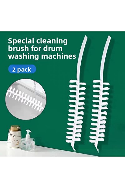 Choice فرشاة تنظيف عميقة دوارة 360 درجة بمقبض طويل وشعيرات نايلون لغسالة المل...