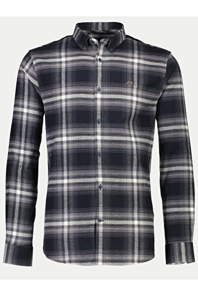 Lindbergh Ανδρικό Πουκάμισο 30-225054 Γκρι