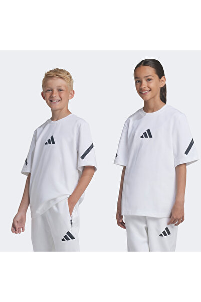 adidas Z.N.E. Çocuk Beyaz T-Shirt