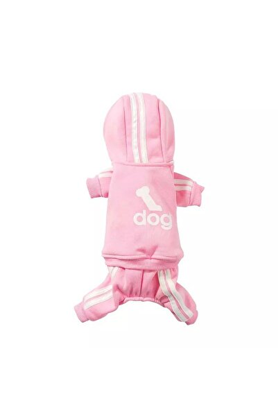 fara marca Hanorac pentru catei roz 2XL 40cm lungime