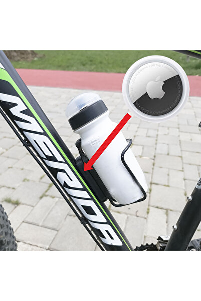 OEM Airtag adapter under bicycle water bottle holder for APPLE AirTag