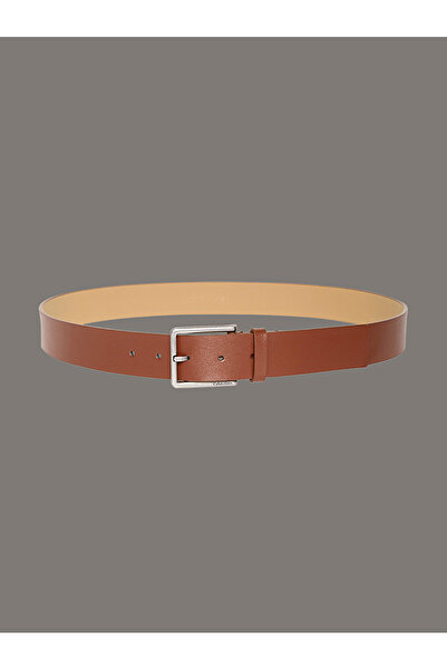 Calvin Klein Men's Warmth Buckle Smooth Belt