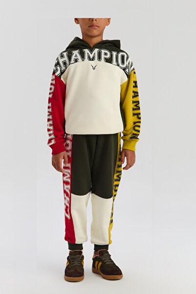 Nebbati Boy Colored Tracksuit Bottom