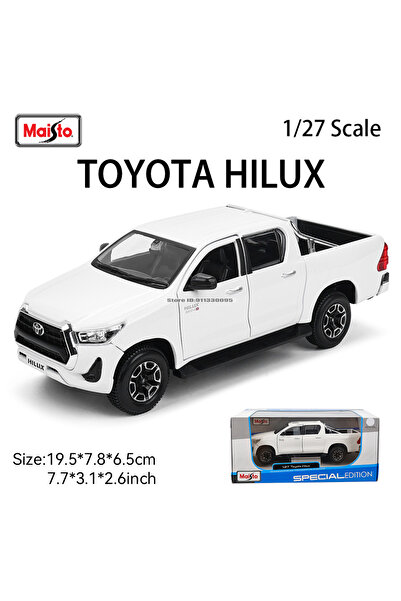 Maisto Toyota Hilux 1:27 New Toyota Hilux Highly-detailed die-cast precision model car Model collect