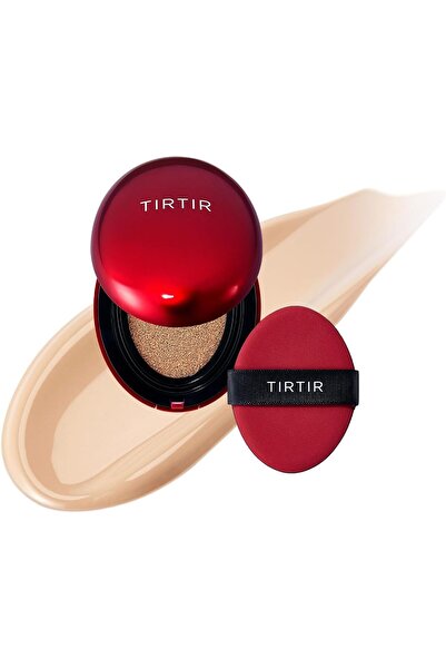 TIRTIR Mask Fit Red Cushion Foundation | Japan's No.1 Choice for Glass Skin, Long-Lasting, Lightweig