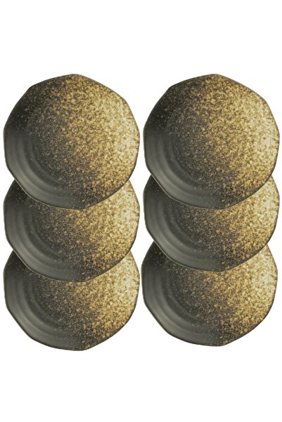 Culinaro Set 6 Farfurii ceramica Ember 18cm