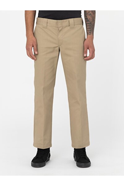 Dickies Beige men's slim straight 873 Work Pant Rec Khaki