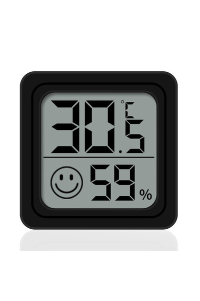 Choice مقياس حرارة رقمي LCD من النوع 3 لقياس الرطوبة في الغرفة الداخلية، مقيا...