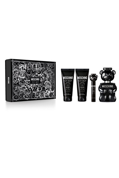 Moschino Moschino Toy Boy EDP Set(100ML Parfüm+100ML Duş Jeli+100ML Traş Sonrası Losyonu+10ML Seyahat Boy)