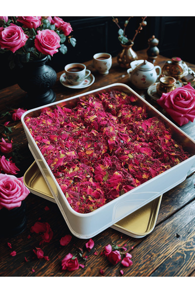 Kaleiçi Premium Delight Gül Yaprak Kaplı Narlı Antep Fıstıklı Lokum - 300 gr