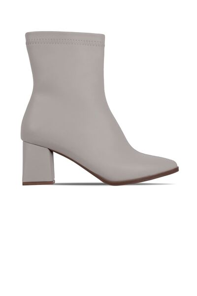 Lal Shoes & Bags Γυναικείες μπότες με φερμουάρ με λεπτομέρεια ραφής με μυτερή...