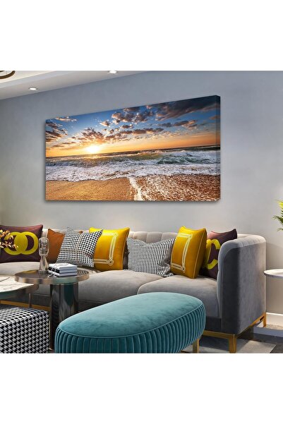 Emoda home Trove Large Canvas Wall Art 60×120 cm from ALAYRA - Sunrise Over t...