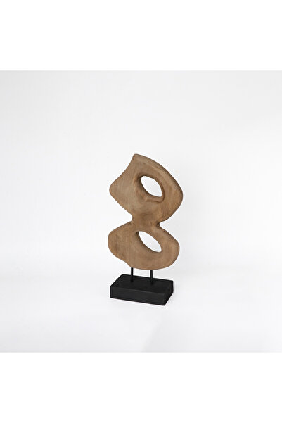 DEC13 تحفة خشبية عصرية بتصميم انسيابي فاخر