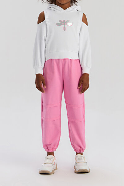 Tyess Girl Pink Tracksuit Bottom