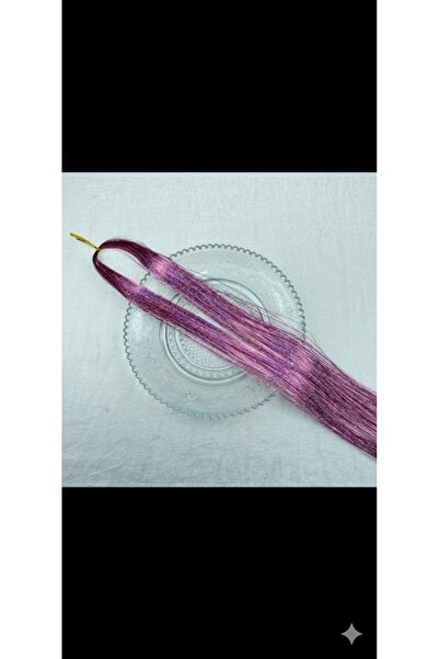 Tonexem AÇIK PEMBE TİNSEL SİMLİ TOKA