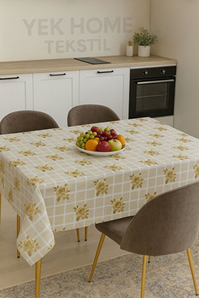 yek home tekstil evinizin her yerinde Fiber PVC Obrišivo Stolnjak