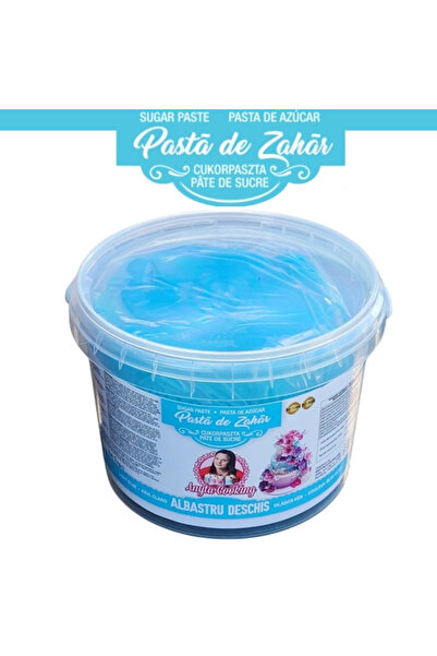 Anyta Cooking Pastă de zahăr PREMIUM - Albastru deschis - 1 kg -