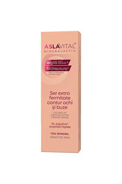 ASLAVİTAL Balsam hidratant pentru buze Minerale Active, 15 ml - Îngrijire hid...