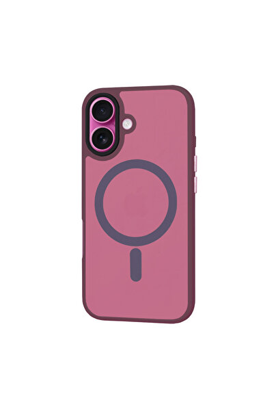 Optim Solution Husa IcyAura pentru Apple iPhone 16, Silky Silicone, MagSafe, ...