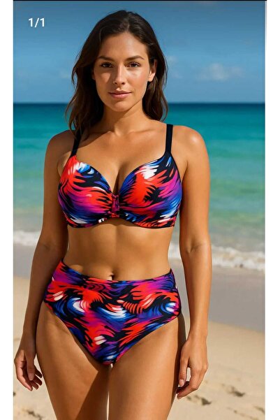 Laura Baresse Set de bikini cu recuperare acoperită Fiesta