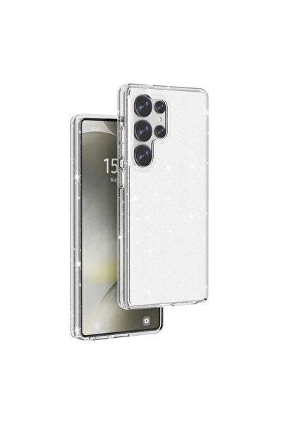 Optim Solution Husa TPU Dazzle pentru Samsung Galaxy S25 Ultra, Sparkling Des...