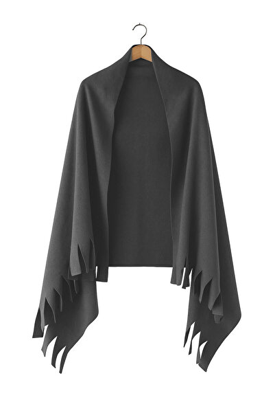 Elif Mira Unisex Φλις Σάλι ώμου 70Χ180 εκ. Χειμερινό ζεστό σάλι Κομψό ζεστό