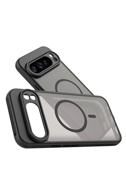 Optim Solution Husa IcyAura pentru Google Pixel 10 Pro XL, Functie MagSafe, Negru