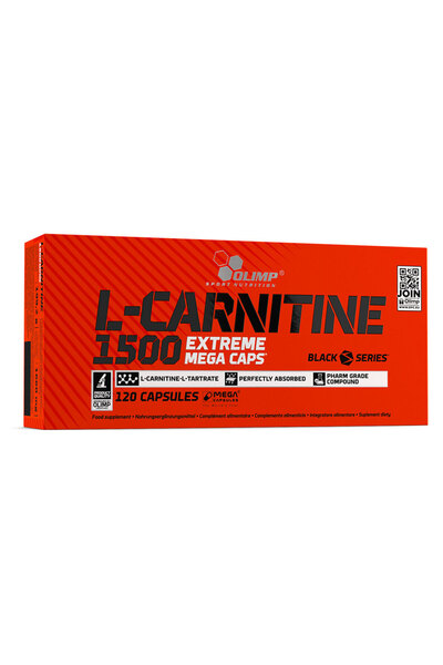 OLIMP SPORT NUTRITION إل-كارنيتين 1500 إكستريم ميجا، 120 كبسولة