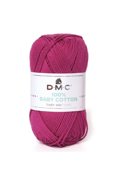 Dmc 100% Бебешки памук DMC, 50гр/106м, тъмнорозов