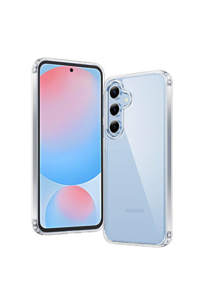 Optim Solution Husa TPU High Clear pentru Samsung Galaxy S24 FE, Diamond Desi...