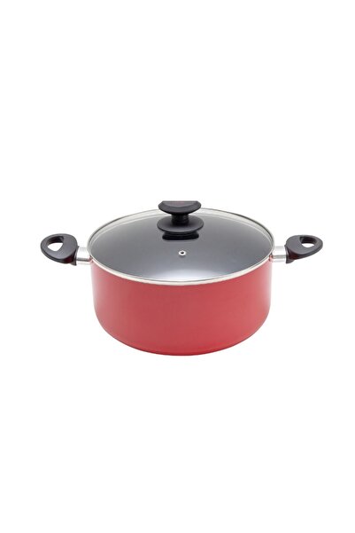 BETTY CROCKER Betty Crocker - Nonstick Round Aluminum Casserole with Glass Lid