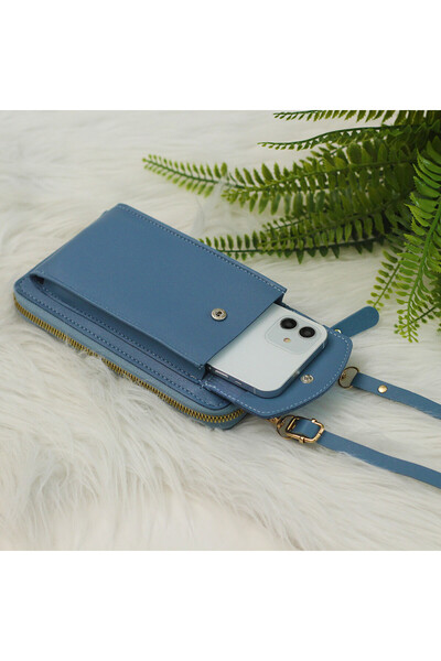 Optim Solution Husa de Telefon Universala 2in1 pentru HTC, Albastru