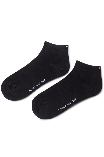 Tommy Hilfiger Set de 2 perechi de șosete joase pentru femei 373001001 Albastru