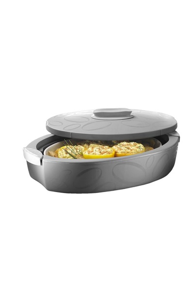 Emjoi Totocaldo Oval Food Warmer Grey 3L