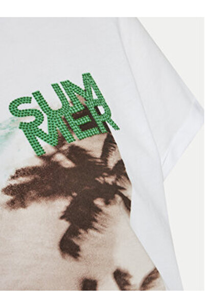 Marc Aurel Γυναικείο T-Shirt 7564 7000 73736 Λευκό