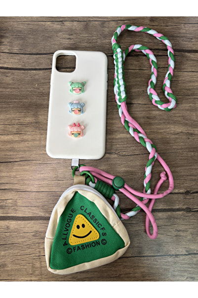 MoonArtica Balon Şişiren Kızlar Sevimli Mini Çantalı Askılıklı Beyaz iPhone 1...