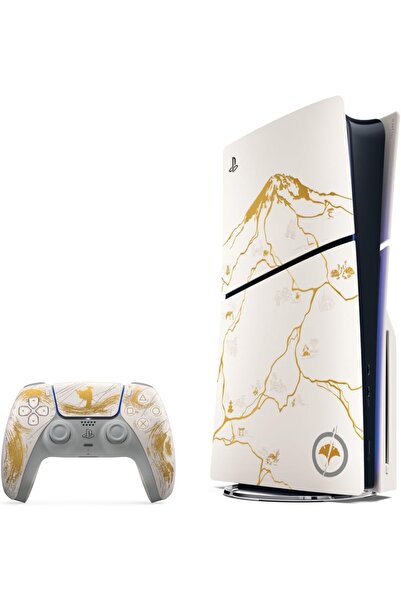 Sony بلاي ستيشن 5 + وحدة تحكم أقراص Ghost of Yotei ذات الإصدار المحدود - نسخة الإمارات العربية المتحدة