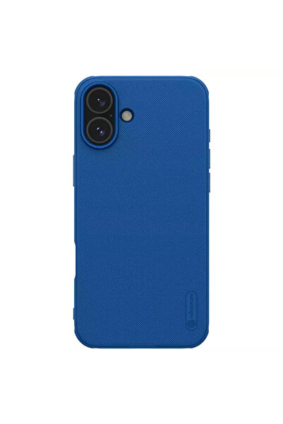 Optim Solution Husa AntiShock pentru Apple iPhone 16, Anti-dust, Albastru