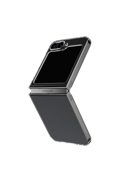 Optim Solution Husa Premium pentru Samsung Galaxy Z Flip6 / Flip 6, Sheer, Tr...