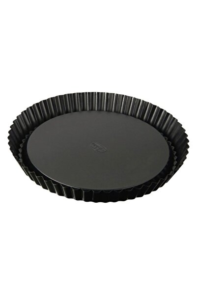 Generic 30cm Black Non-Stick Tart Pan